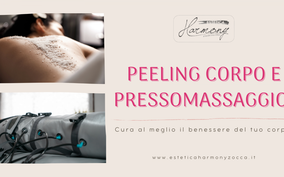 Peeling corpo Presso massaggio benessere bellezza trattamenti corpo innovazione
